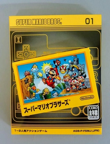 Super Mario Bros th Anniversary Famicom Mini Game Boy Advance Gba Nintendo Box Ebay