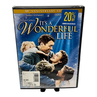 Its a Wonderful Life (DVD, 2006,( 60th Anniversary Edition)-BRAND NEW SEALED