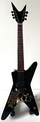 Pantera Miniature Wooden 1:4 Scale Guitar With Stand (New/Box)