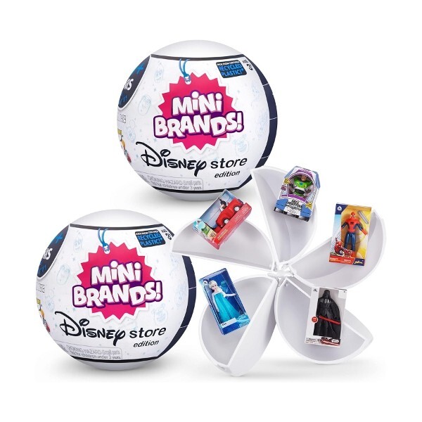 ZURU - Mini Brands Disney Store 60+ / Ultra Rare Golden - Mystery Capsule 2-Pack