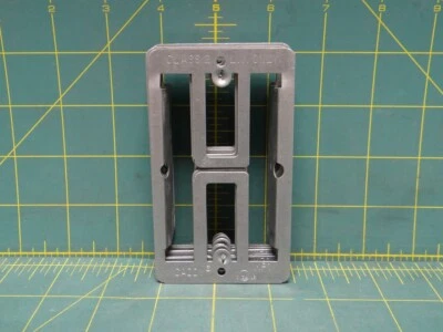 nVent Caddy Low Voltage Mounting Plate MPL1 Class 2 Wiring Steel 1 Gang