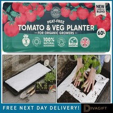 ROCKET GRO TOMATO & VEG PLANTER 60L GROW BAG ORGANIC PEAT FREE VEGETABLES NEW