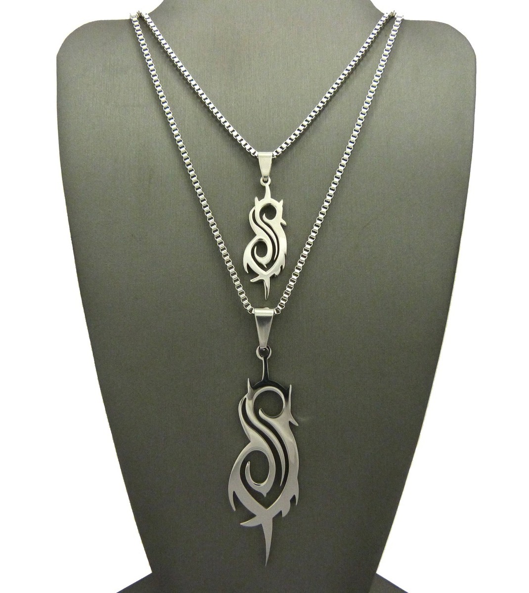 アクセサリー STEEL DROPS INTERFACE NECKLACE STEEL DROPS INTERFACE NECKLACE