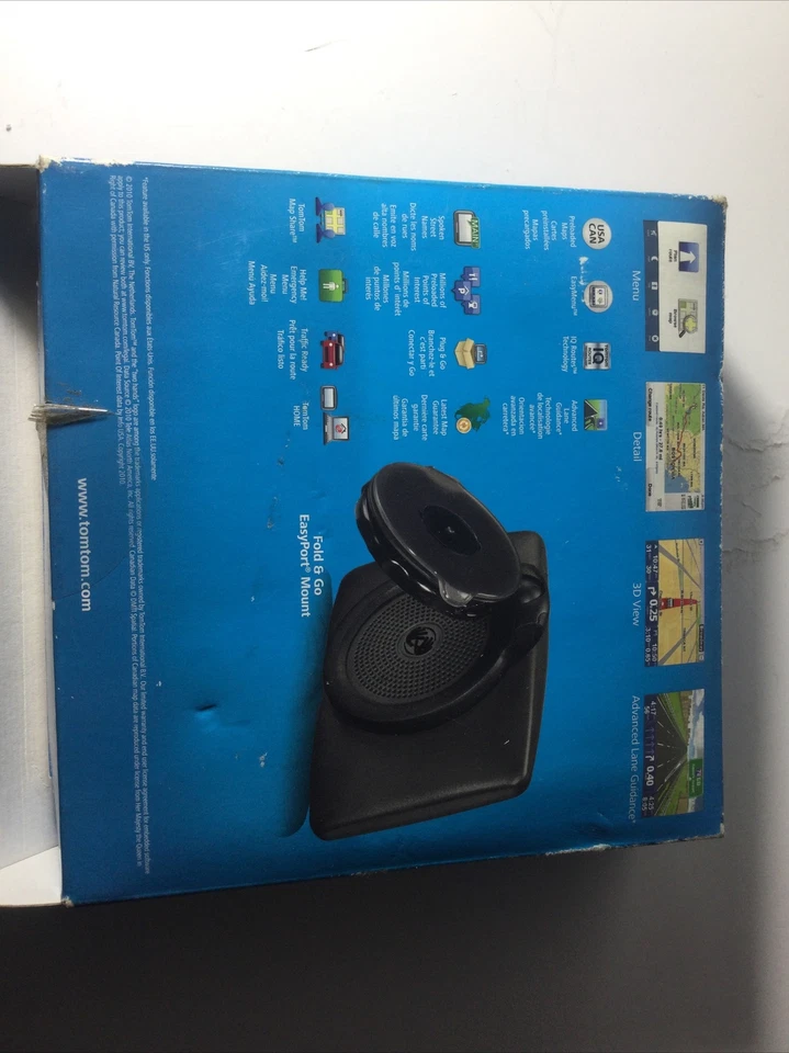 TomTom XL 335 SE GPS  4.3" Widescreen Navigation REPAIR OR PARTS. Locked Access - Image 3 of 4