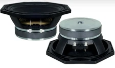 2x B&C 8PS21 WP 8" Replacement Woofer Speaker 400W 8-Ohm 2" Copper Voice coil.