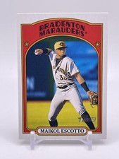 Maikol Escotto 2021 Topps Heritage Minors #130 Pittsburgh Pirates