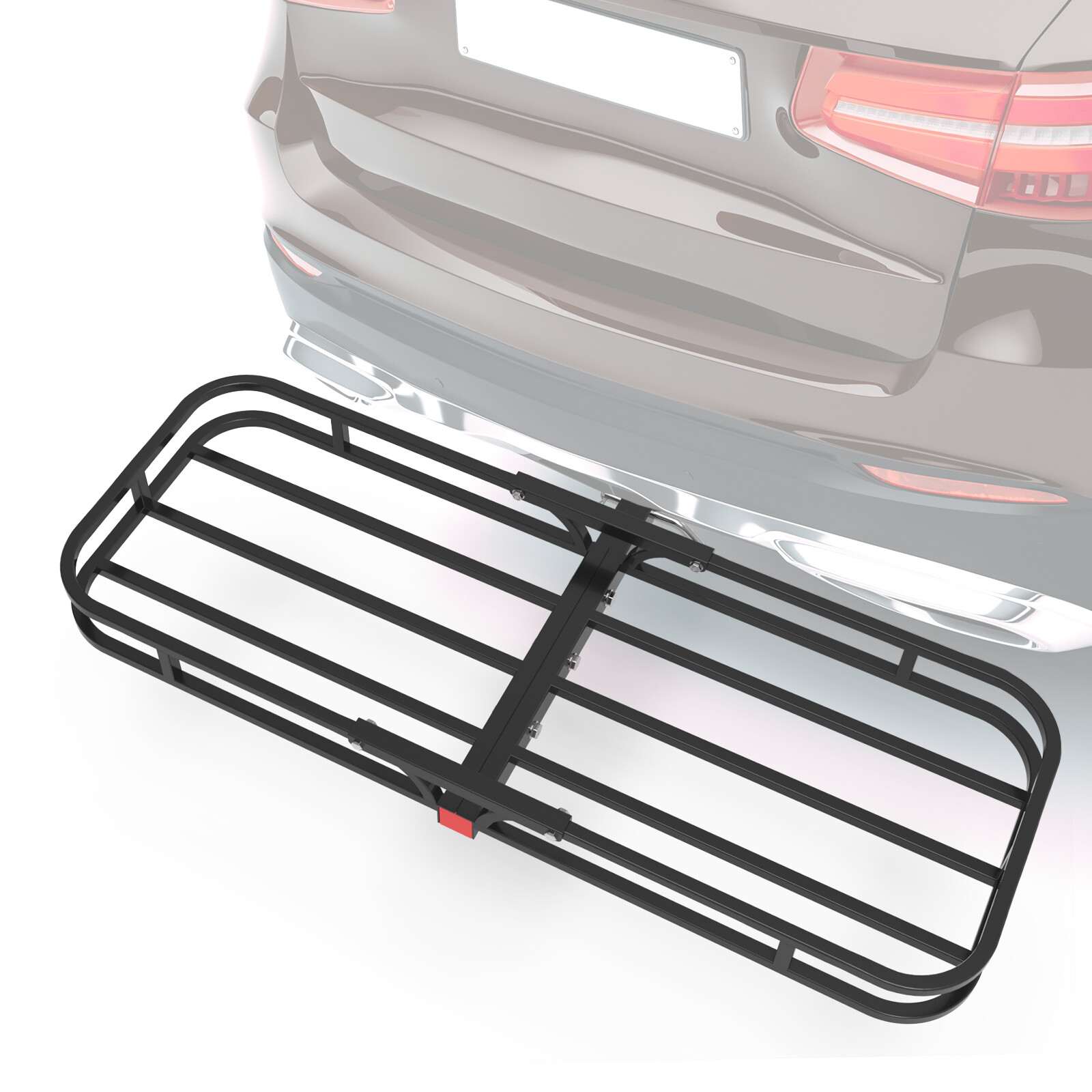 Cargo Carrier 500lbs/227kg Car Luggage Rack Hitch Mount Towbar Basket 2