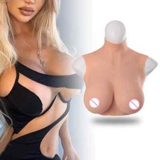 Silicone Breast Forms Fake Artificial Huge Boobs for Sissy Drag Queen Cosplay