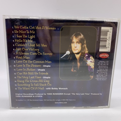 Very Best of by Rundgren, Todd (CD, 1997) Todd Rundgren - Picture 2 of 3