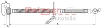 Metzger 4110737 Bremsschlauch FüR KIA