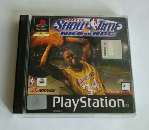 COLLECTIBLE CONDITION NBA Showtime NBA On NBC Show Time Playstation 1 One PS1 PS - Picture 1 of 3