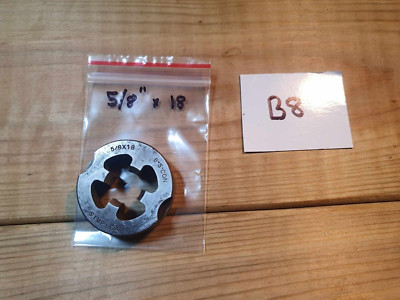 Vintage Simplex Rohr 5/8'' Matrize alte Technik Handwerkzeuge Mechaniker Gewinde
