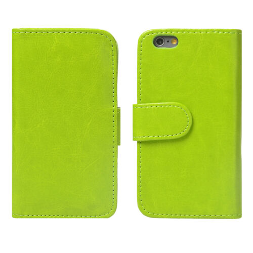 Neu Kartenetui Flip Wallet Leder Tasche Hülle für Apple iPhone 6 - Bild 25 von 36