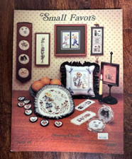 Stoney Creek Small Favors Book 44 Cross Stitch Chart 1987 OOP Vredevelt