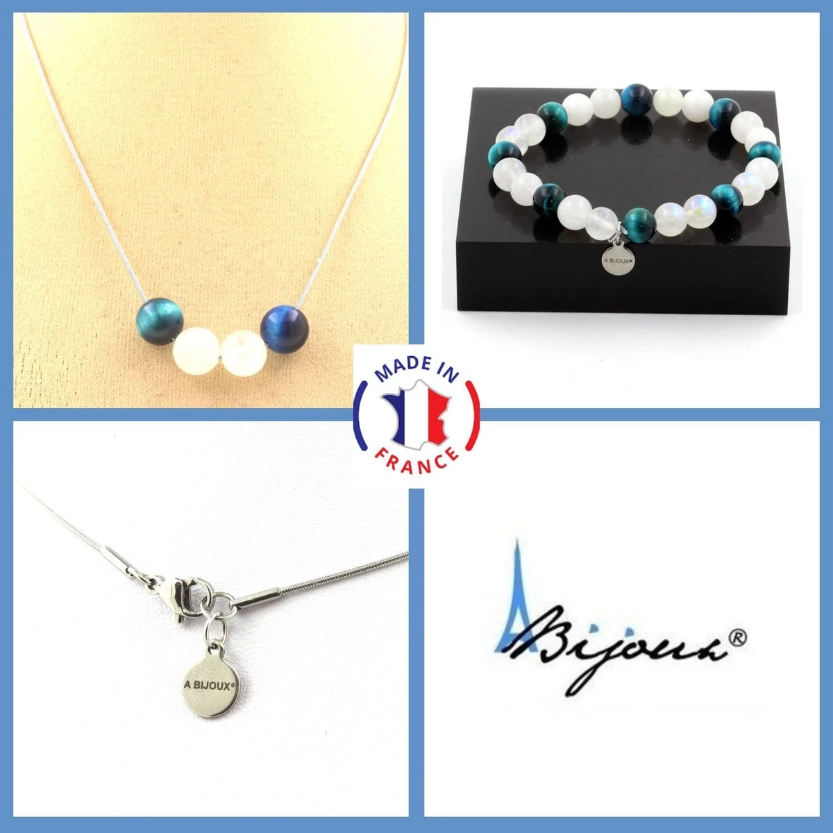 Orecchini Pendenti Lunghi A Goccia Con Strass – Blu – Gioielli Eleganti Per Donne E Ragazze – Idea Regalo - 3