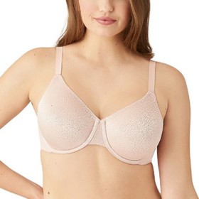 New Wacoal 853303 Padded  Back Appeal T-Shirt Bra Nude Size 40D Blush