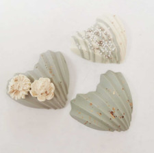Madeleine Shell Heart Shaped Silicone Mould - 4 cavity