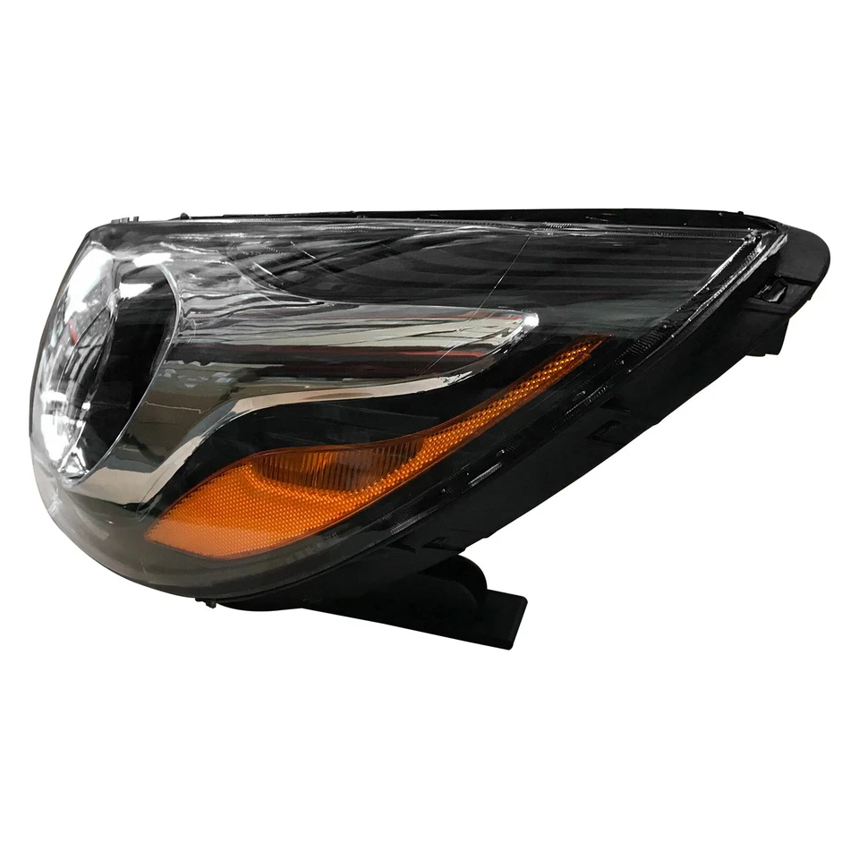For 2012 2017 Kia Rio Sedan Halogen Headlight Assembly no LED Driver Left Side  - Image 2 of 4