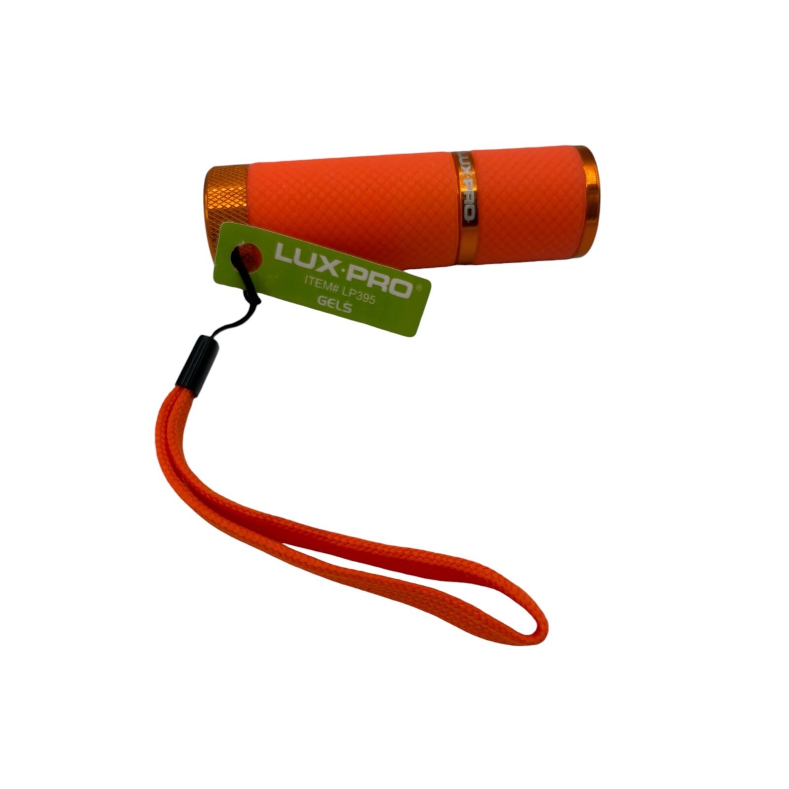 Lux Pro LP395 Glow in Dark LED Mini Flashlight 3.5 Inch Orange Gel Light  