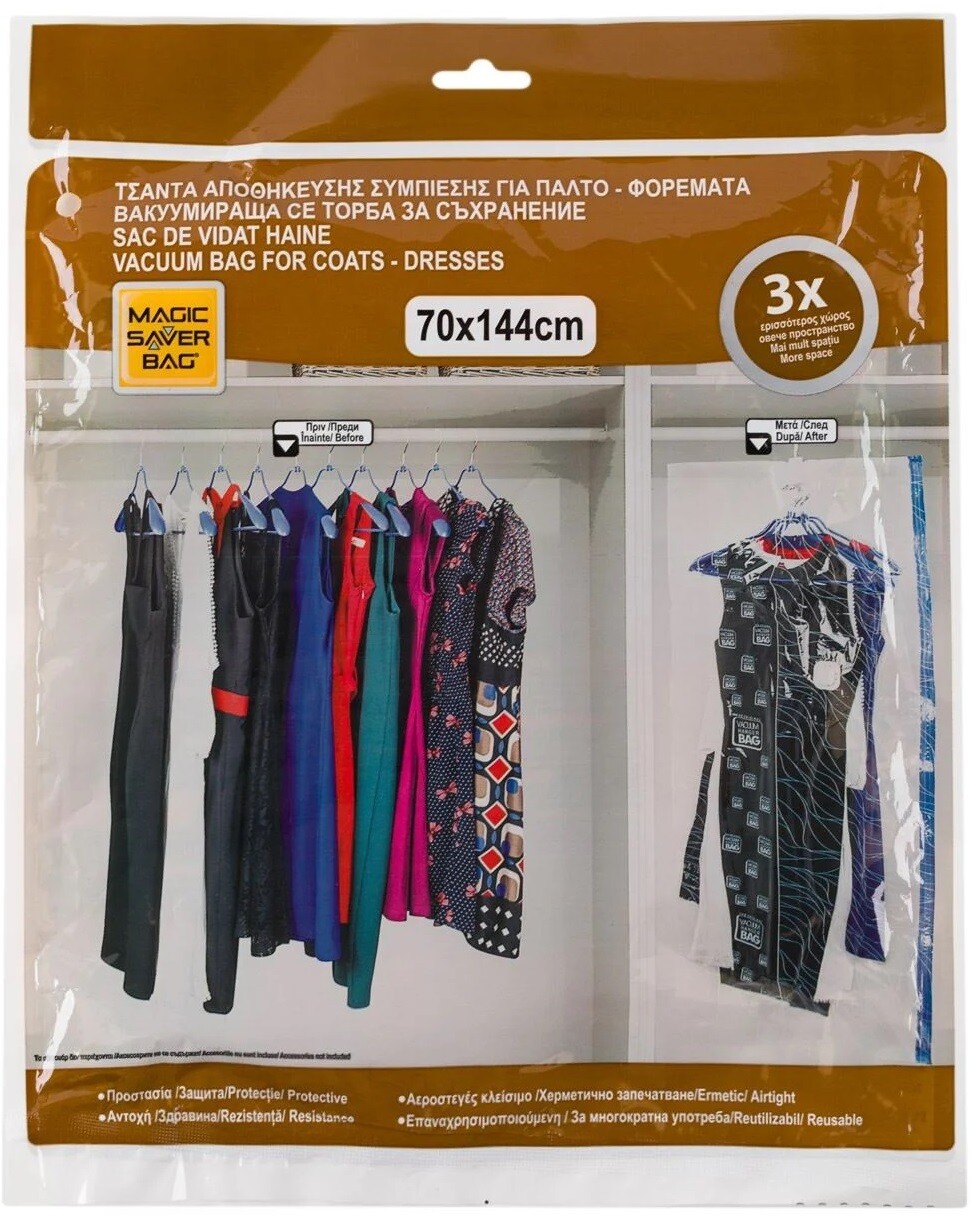 hanging vacuum bags for clothes