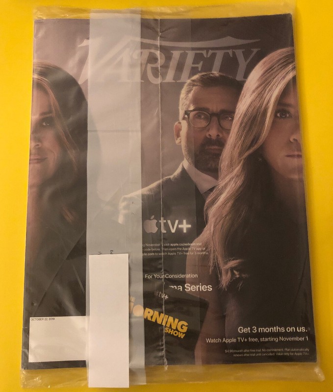 VARIETY October 22 2019 NEW JUST MERCY -COST OF TV DRAMAS -AWARDS SEASON LAUNCH