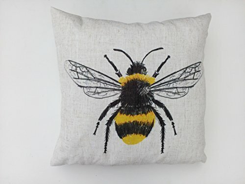 Bumble Bee Cushion 17 Inch By Evans Lichfield With Polyester Inner