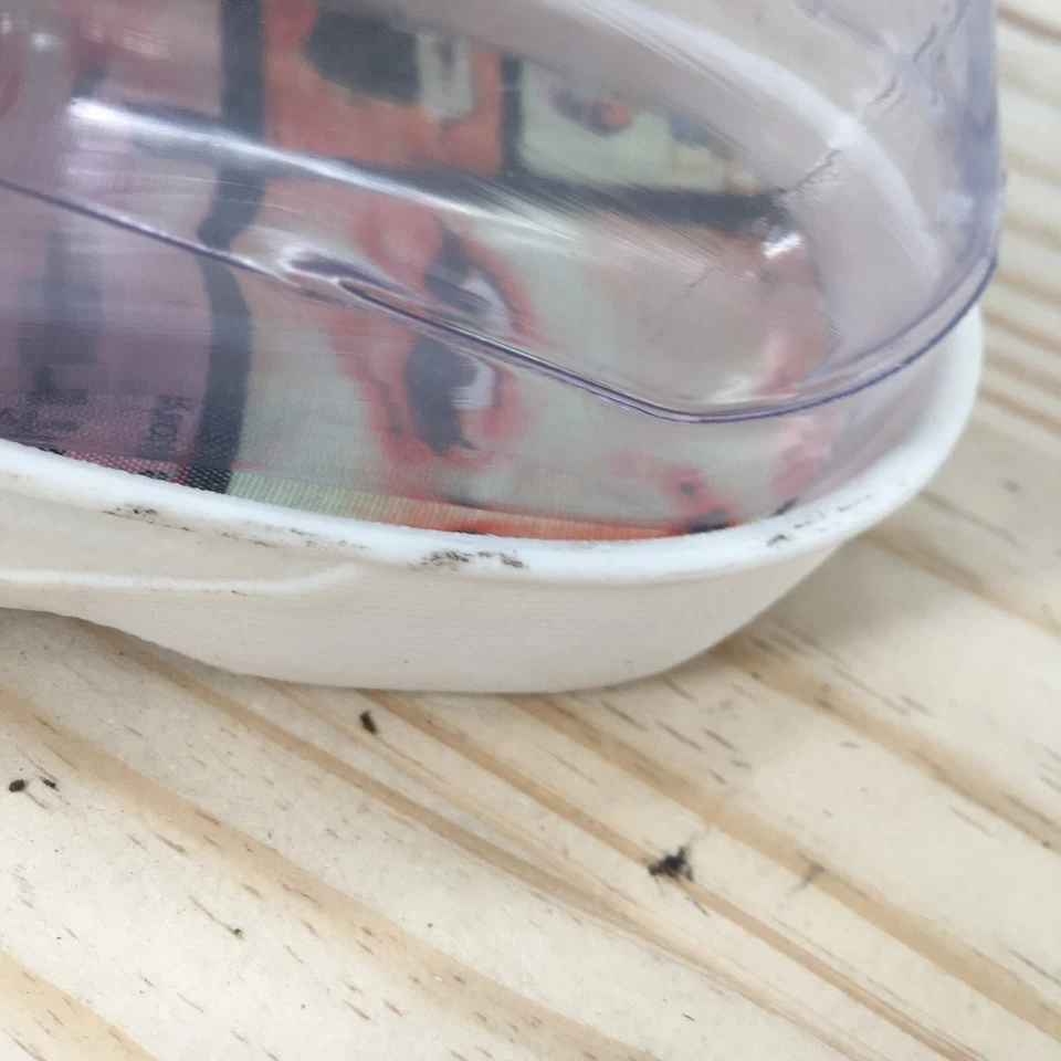 Zapatos para mujer 5 zuecos blancos sin cordones informales cómodos punta cerrada tacones de cuña parte superior baja Foto 3 de 4