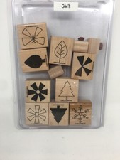 Stampin Up Shapes Shadows Mounted Stamp Set Retired