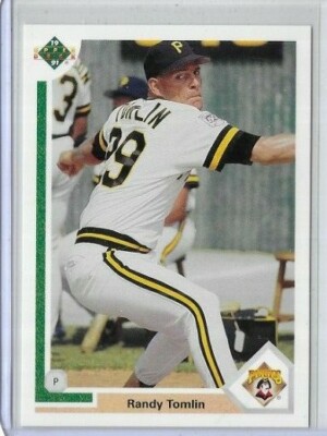 1991 Upper Deck Final Edition #76F Randy Tomlin Pittsburgh Pirates