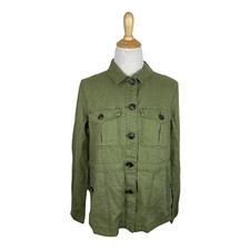 Sanctuary Women's Green EVERY WHICH WAY Utility Jacket Size Medium
