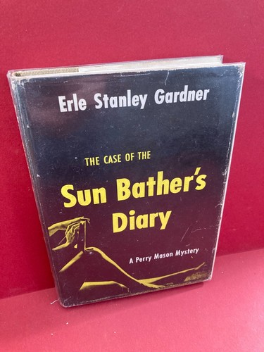 Erle Stanley Gardner The Case of the Sun Bather’s Diary 1955 Reprint HC DJ VG+ - Picture 23 of 24