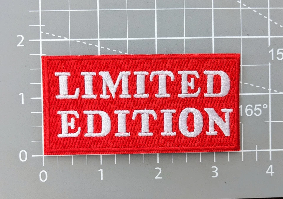 Limited Edition Patch 3.5x1.75" Memes Funny Random Embroidered Iron On Patch - Image 2 of 3