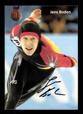 Jens Boden Autogrammkarte Original Signiert Eisschnellauf +A 124312