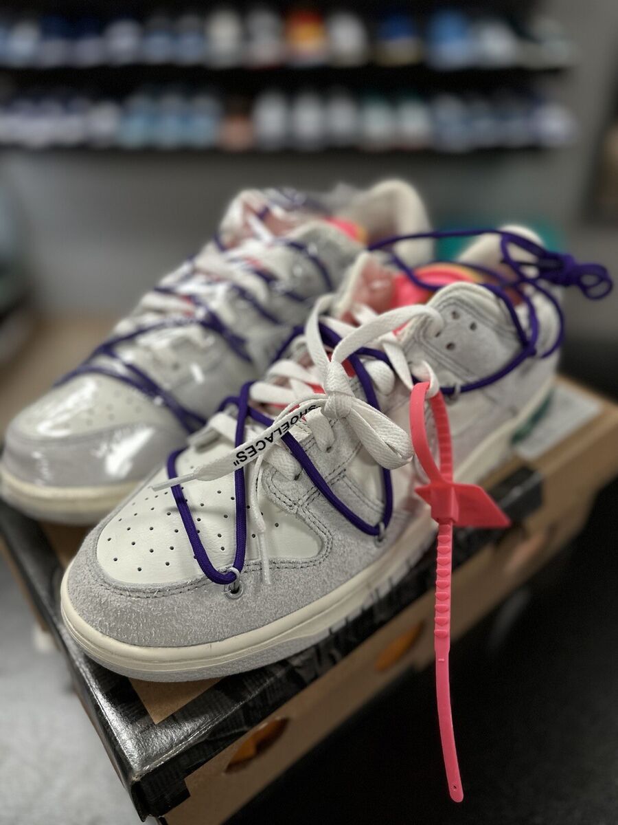 Size 12 - NEW Nike Dunk Low x Off-White Lot 15 of 50 Sneaker Size 12 - NEW Nike Dunk Low x Off-White Lot 15 of 50 Sneaker