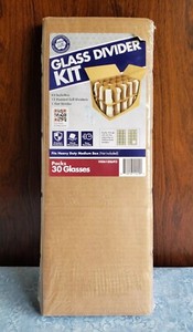 NEW Glass Divider Kit Cardboard Dividers packs 30 for Moving Medium Box