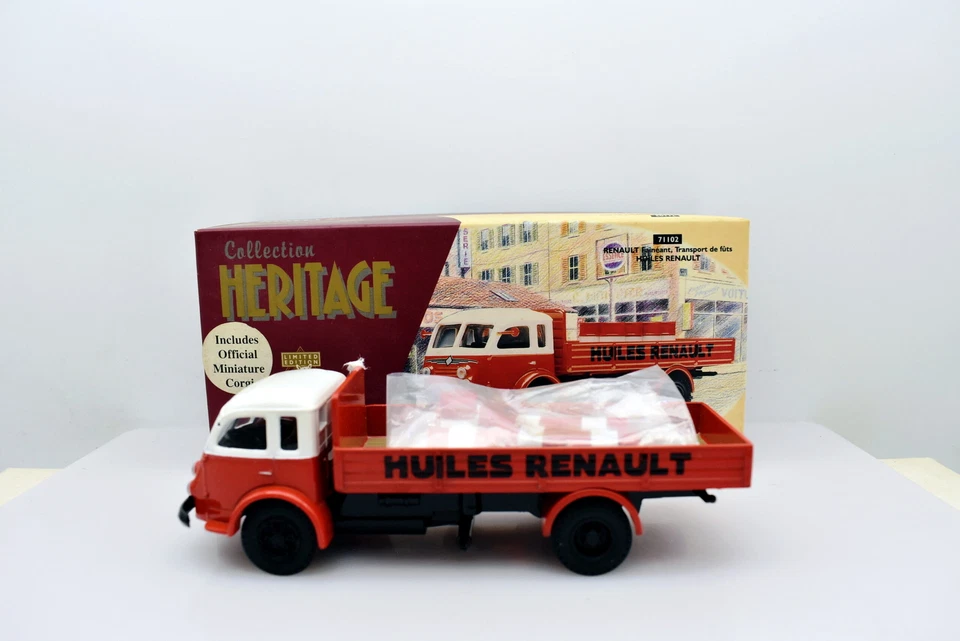 Modellino Camion scala 1:50 Renault fainèant HUILES Renault Corgi modellismo - Immagine 3 di 4