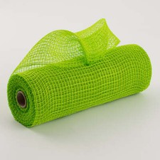 10" X 10 YDS LIME FABRIC MESH
