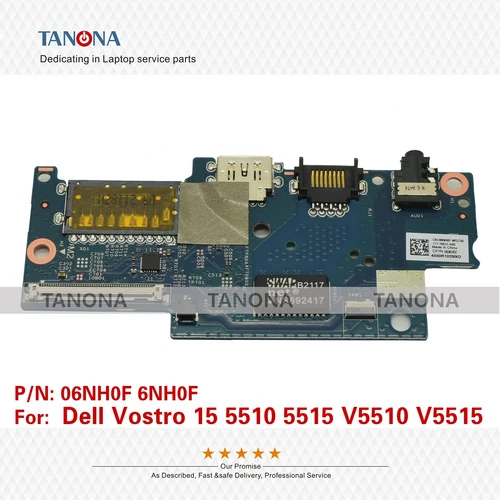 New 06NH0F 6NH0F For Dell Vostro 15 5510 5515 V5510 V5515 IO USB Board Module