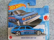 Hot Wheels H3HJ 047 NISSAN MAXIMA DRIFT CAR blue Hot Wheels 2023 47/250 CaseHJ