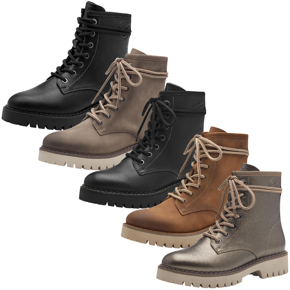 OOG Stivali da neve Ob0541 da donna, 58541baocamel, 39 EU