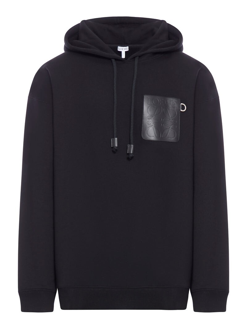 【Loewe】Anagram cotton hoodie コットン100% パーカー LOEWE Black Anagram Cotton Hoodie New & Authentic | eBay