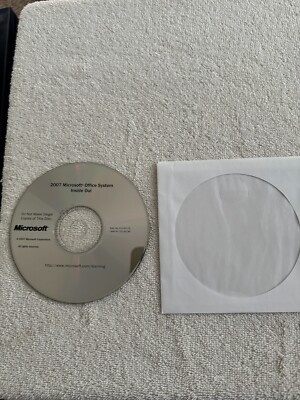 2007 Microsoft Office System Inside Out - Product Key Not Included!!!