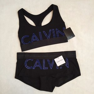 calvin klein boyshort set