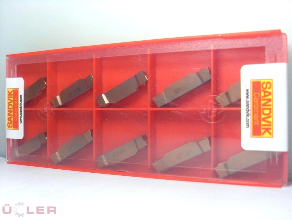 10X SANDVIK N123K2-0600-0002-GF 1125 WENDESCHNEIDPLATTEN CARBIDE INSERTS - Bild 1 von 1