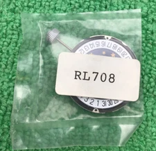 Ronda 708 Quartz Movement Watch, Date At 6, NOS