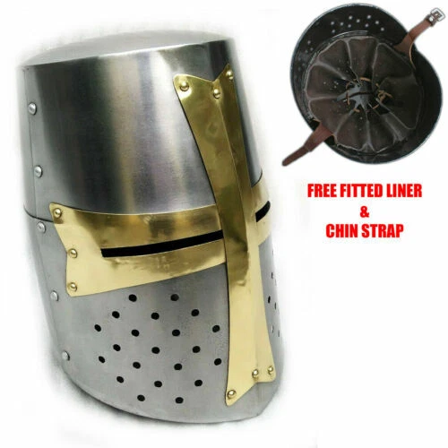 LARP- & Reenactment-Plattenrüstungen für Helm Rüstung