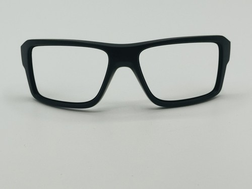 OAKLEY DOUBLE EDGE SUNGLASSES FRONT FRAME REPLACEMENT MATTE BLACK ORBITALS
