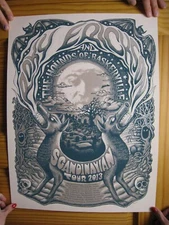 Roky Erickson Poster Concert Scandinavian Tour 2013 Mishka