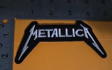 Metallica Band Logo Embroidered Iron/Sew On Patch