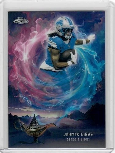 2025 Topps Chrome Jahmyr Gibbs Base (RAW)